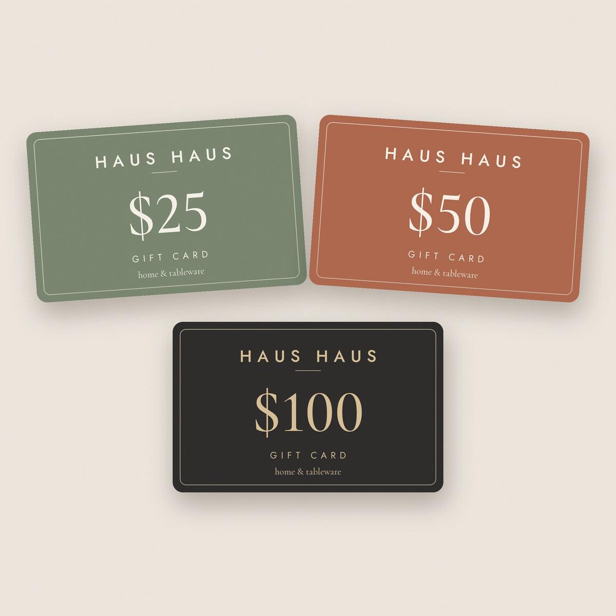 HAUS HAUS Gift Card