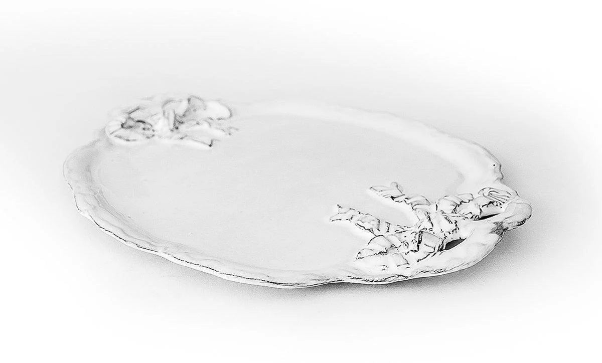 Marie-Antoinette platter with handle