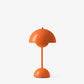 Flowerpot VP9 by Verner Panton – Portable Lamp Zesty Orange, Side View