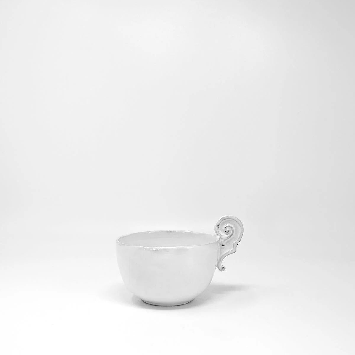 Paris cup with decorated handle