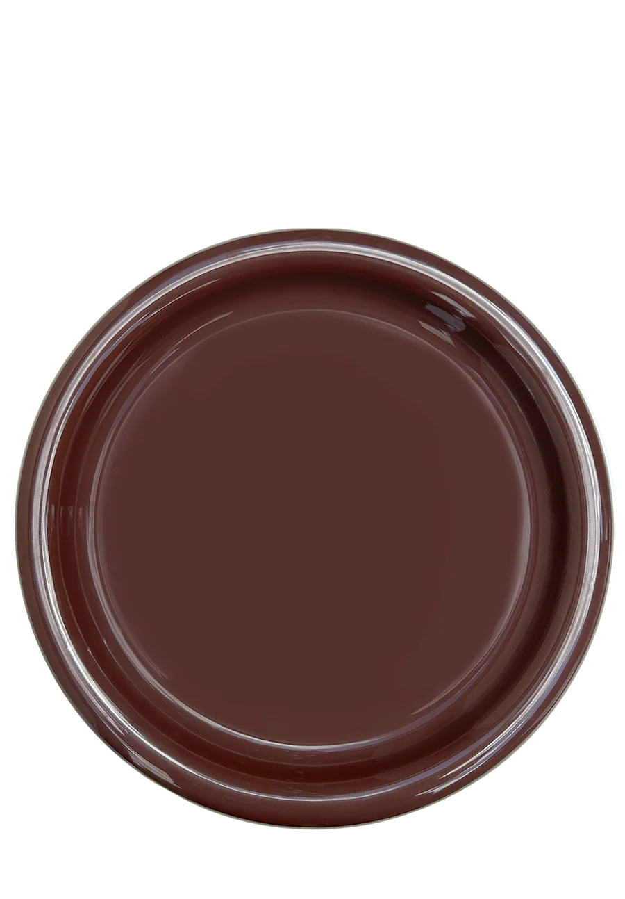 Rolli Dinner Plate - Chocolate