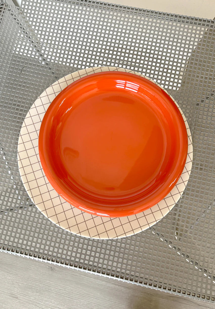Rolli Side Plate - Poppy