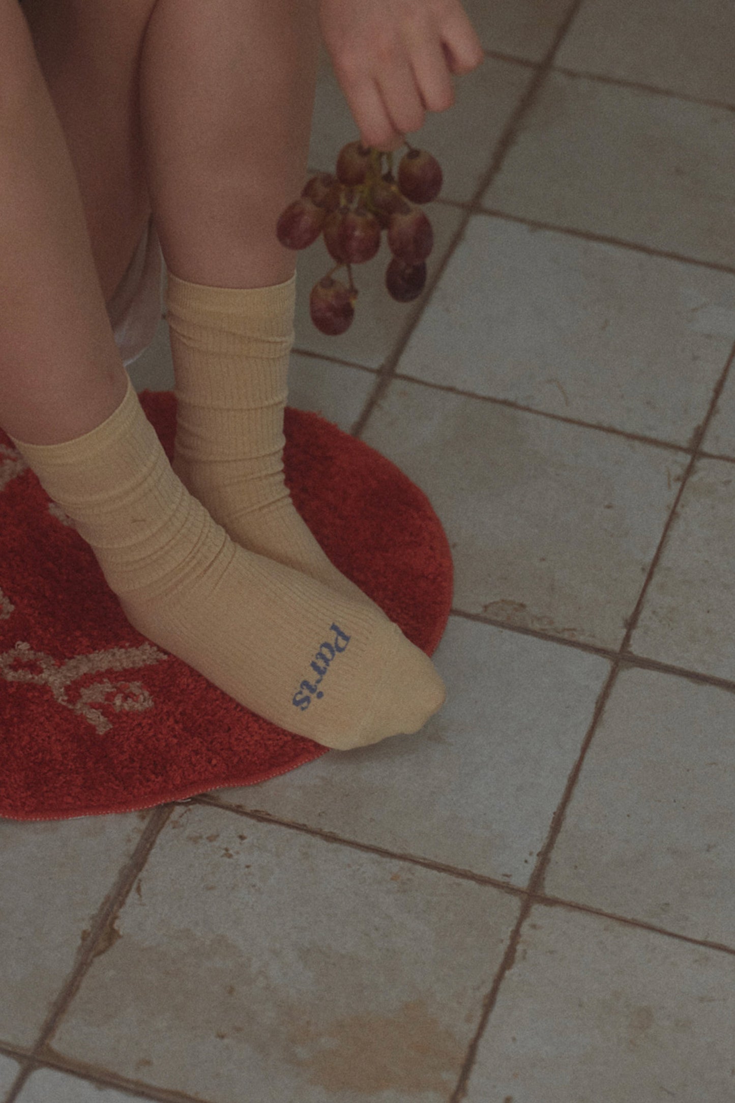 Paris Chill Socks (Lemon Sorbet)