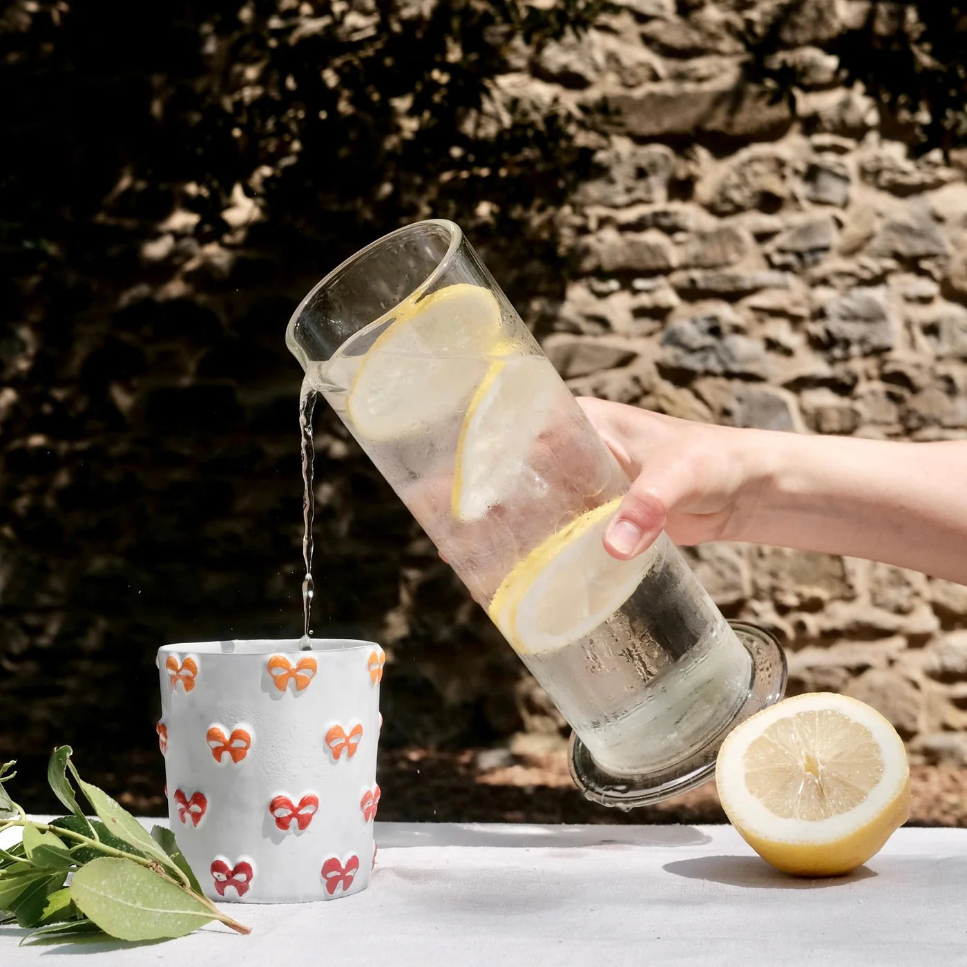 Trianon mug - Orange/Red