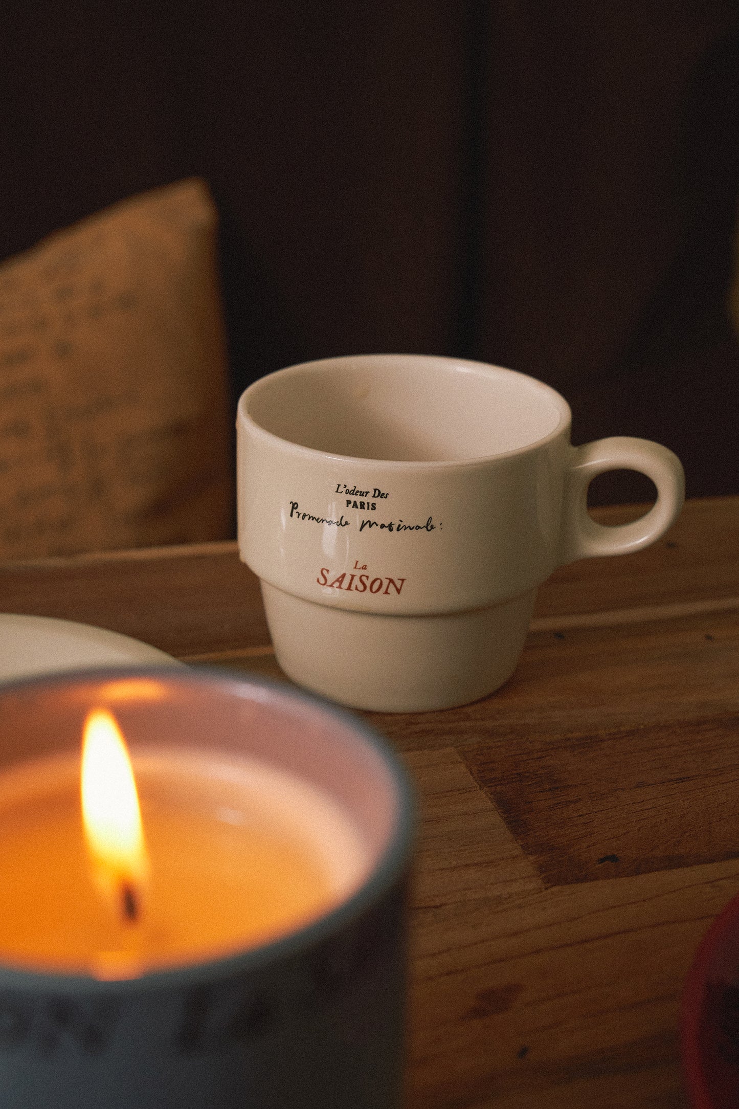 La Saison Mug (Chilli on Linen)