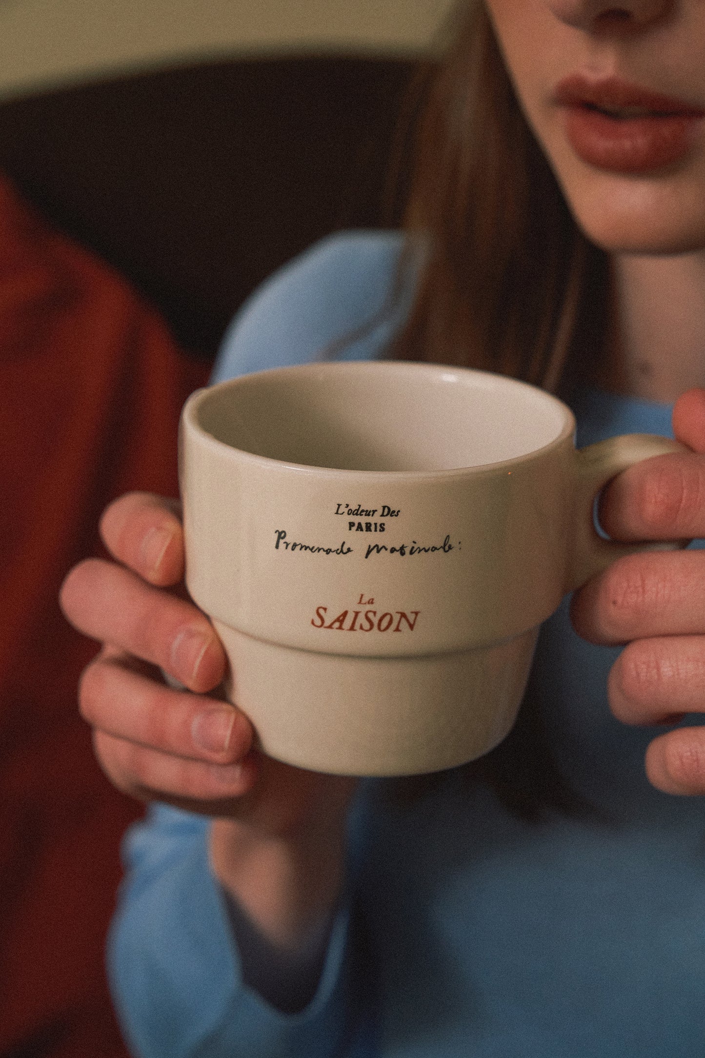 La Saison Mug (Chilli on Linen)