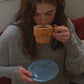 La Saison Saucer (Grey Blue)